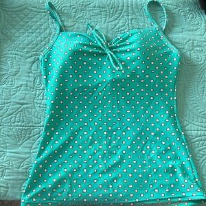 Croft & Barrow size 8 bathing suit top, tie bow in front! Perfect condition